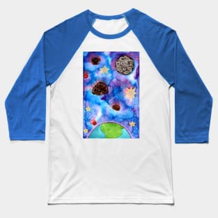 Asteroid Day Baseball T-Shirt